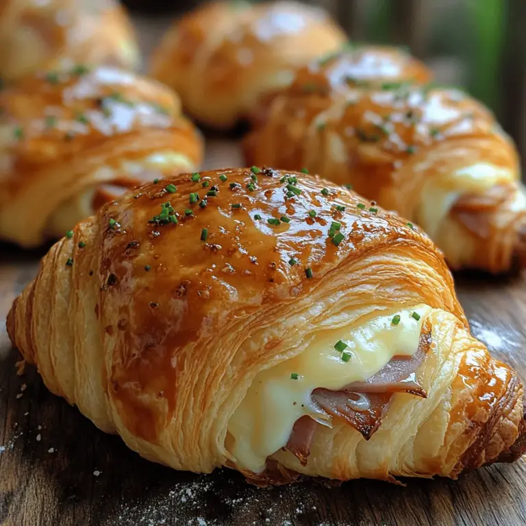 Die Qualität der Zutaten spielt eine entscheidende Rolle bei der Zubereitung von Schinken-Käse-Croissants. Hier sind die Hauptbestandteile, die Sie benötigen, um diese köstlichen Leckerbissen zuzubereiten: