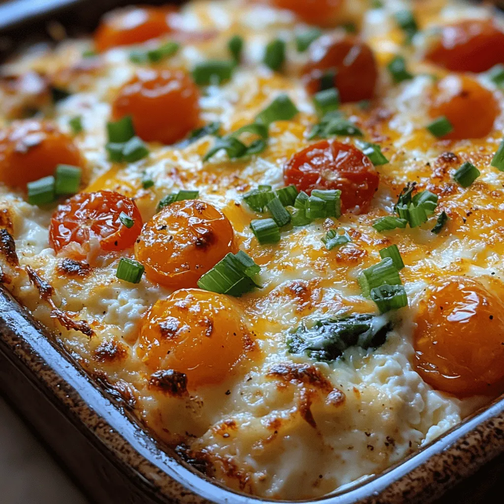 Der Hüttenkäse Eier Auflauf ist ein nahrhaftes und vielseitiges Gericht, das sich hervorragend für zahlreiche Anlässe eignet. Egal, ob Sie ein herzhaftes Frühstück, einen gemütlichen Brunch mit Freunden oder ein leichtes Abendessen zubereiten möchten – dieser Auflauf wird Sie und Ihre Gäste begeistern. Mit seiner Kombination aus proteinreichem Hüttenkäse, frischen Gemüsezutaten und einer köstlichen Käsekruste ist dieser Auflauf nicht nur geschmackvoll, sondern auch gesund.