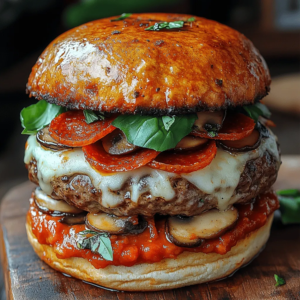 Um den perfekten Monster-Pizza-Burger zuzubereiten, benötigen Sie eine Auswahl an hochwertigen Zutaten, die zusammen eine harmonische Geschmackskombination ergeben. Hier sind die Hauptbestandteile, die Sie für dieses Rezept benötigen: