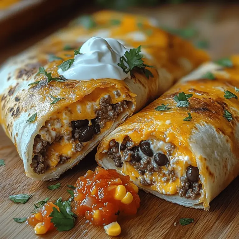 Um die beste Geschmacksrichtung und Textur für Ihren Beefy Melt Burrito zu erzielen, ist die Auswahl der richtigen Zutaten entscheidend. Lassen Sie uns einen Blick auf die Hauptbestandteile werfen, die diesem Gericht seinen unverwechselbaren Charakter verleihen.