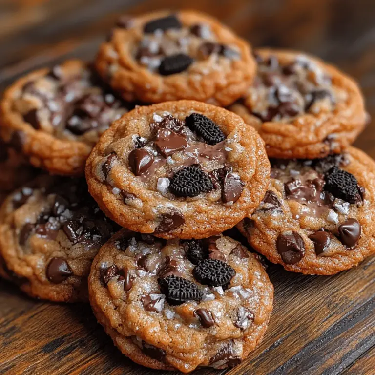 Um diese köstlichen Oreo-Chip Delight Cookies zuzubereiten, benötigen Sie die folgenden Zutaten: