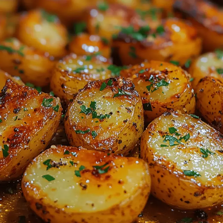 Um die perfekten knusprigen Knoblauchbutter-Kartoffeln zuzubereiten, benötigen Sie die folgenden Zutaten:
