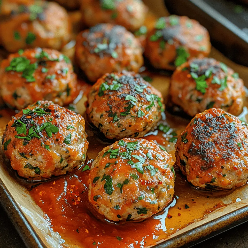 Himmlische Kräuter-Turkey-Frikadellen sind eine schmackhafte und gesunde Alternative zu herkömmlichen Frikadellen. Diese köstlichen Bällchen aus magerem Truthahnfleisch, frischen Kräutern und würzigen Aromen bieten nicht nur einen einzigartigen Geschmack, sondern auch zahlreiche gesundheitliche Vorteile. Sie sind einfach zuzubereiten und kommen sowohl bei Erwachsenen als auch bei Kindern gut an. Ob als Hauptgericht mit Beilagen oder in einem Brötchen als Snack – diese Frikadellen sind vielseitig und perfekt für jede Gelegenheit.