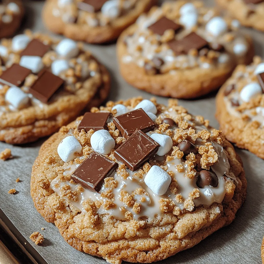 Um die perfekten S'mores Kekse zuzubereiten, benötigen Sie eine Reihe von Zutaten, die nicht nur für den Geschmack, sondern auch für die Textur entscheidend sind. Hier ist eine detaillierte Übersicht über die wichtigsten Zutaten, die Sie für dieses Rezept benötigen.