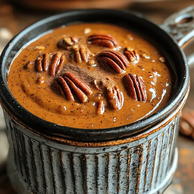Das Himmlische Butter-Pekan-Sauce Rezept ist ein wahrer Genuss, der sowohl beim Frühstück als auch beim Dessert für Begeisterung sorgt. Diese cremige, nussige Sauce ist perfekt, um über Eis, Pfannkuchen oder sogar Joghurt zu träufeln. Mit ihrer reichhaltigen Konsistenz und dem verführerischen Geschmack wird sie schnell zu einem Favoriten in Ihrer Küche. Egal, ob Sie ein besonderes Frühstück zubereiten oder ein schmackhaftes Dessert vollenden möchten, diese Sauce ist die ideale Ergänzung, die jedem Gericht das gewisse Etwas verleiht.