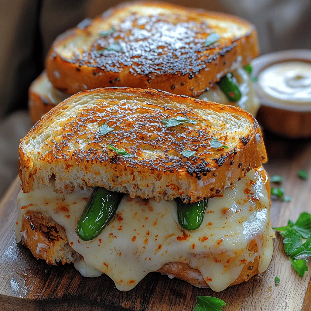 Die Auswahl der richtigen Zutaten ist entscheidend für den Geschmack und die Textur unseres Jalapeño-Popper-Grilled Cheese. In diesem Abschnitt beleuchten wir die Hauptzutaten des Rezepts und deren Bedeutung.