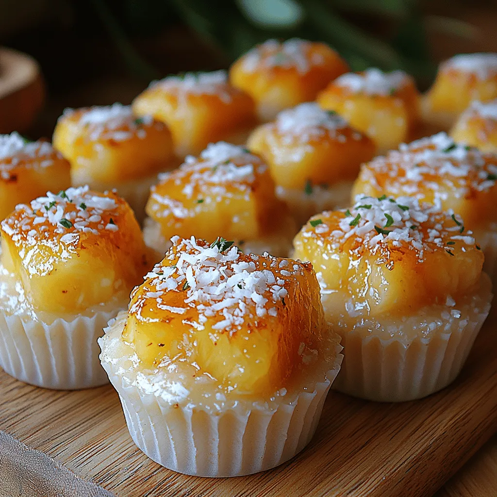 As the temperatures rise and the sun shines brighter, the craving for cool, refreshing treats becomes irresistible. Frozen delicacies have long been a staple during the warmer months, providing a delightful way to beat the heat while indulging in something delicious. The trend of enjoying frozen snacks has evolved, with health-conscious consumers seeking options that are not only tasty but also nourishing. Enter Tropical Bliss Frozen Coconut Pineapple Bites—an exquisite fusion of tropical flavors that come together to create a snack that is as healthy as it is satisfying.