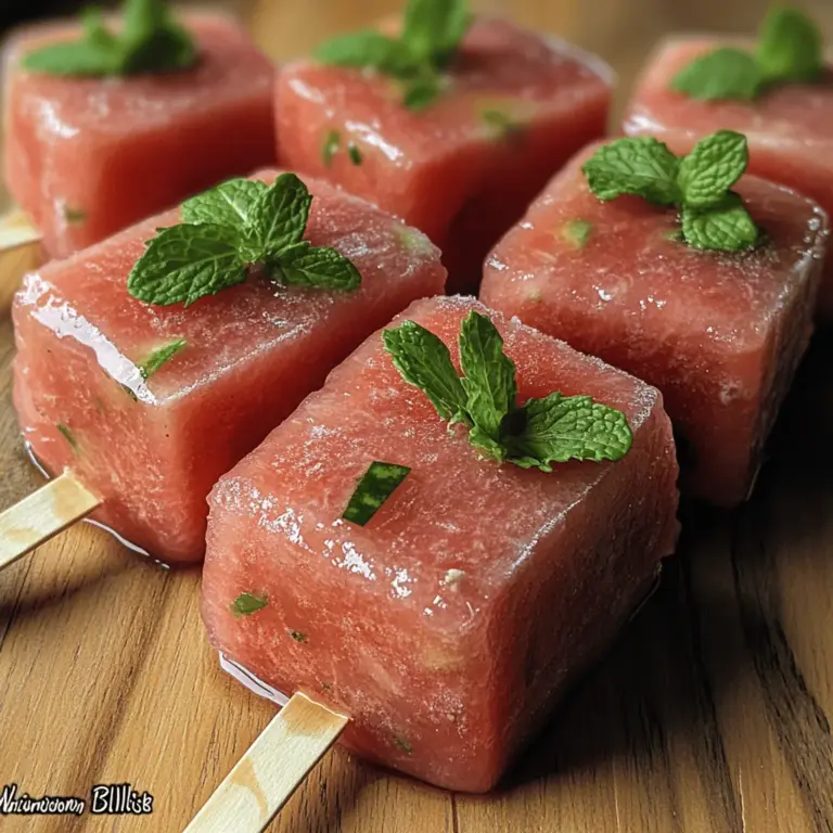 Bevor wir mit der Zubereitung beginnen, werfen wir einen genaueren Blick auf die Hauptzutaten, die diese Kokoswasser-Wassermelonen-Pops so besonders machen.