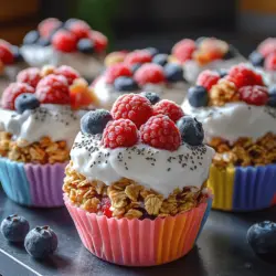 Wenn die Sonne strahlt und die Temperaturen steigen, ist es an der Zeit, sich nach erfrischenden Snacks umzusehen! Eine der besten Möglichkeiten, sich an heißen Tagen abzukühlen und gleichzeitig einen gesunden Genuss zu erleben, sind gefrorene Joghurt-Granola-Bissen. Dieses Rezept ist nicht nur einfach zuzubereiten, sondern vereint auch die köstliche Cremigkeit von griechischem Joghurt mit der knackigen Textur von Granola und den süßen Aromen gemischter Beeren. Diese kleinen Leckereien sind perfekt für Kinder und Erwachsene gleichermaßen und können als Snack, Dessert oder sogar Frühstück genossen werden.