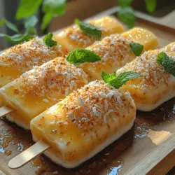 Wenn die Temperaturen steigen und die Sonne strahlt, gibt es kaum etwas Erfrischenderes als ein köstliches Eis am Stiel. Dieses Rezept für Tropische Glückseligkeit Ananas Joghurt-Eis am Stiel ist nicht nur ein Genuss für die Sinne, sondern auch eine gesunde Wahl, die einfach zuzubereiten ist. Die Kombination aus süßer, saftiger Ananas und cremigem Joghurt sorgt für ein Geschmackserlebnis, das jeden eisliebenden Gaumen begeistert.