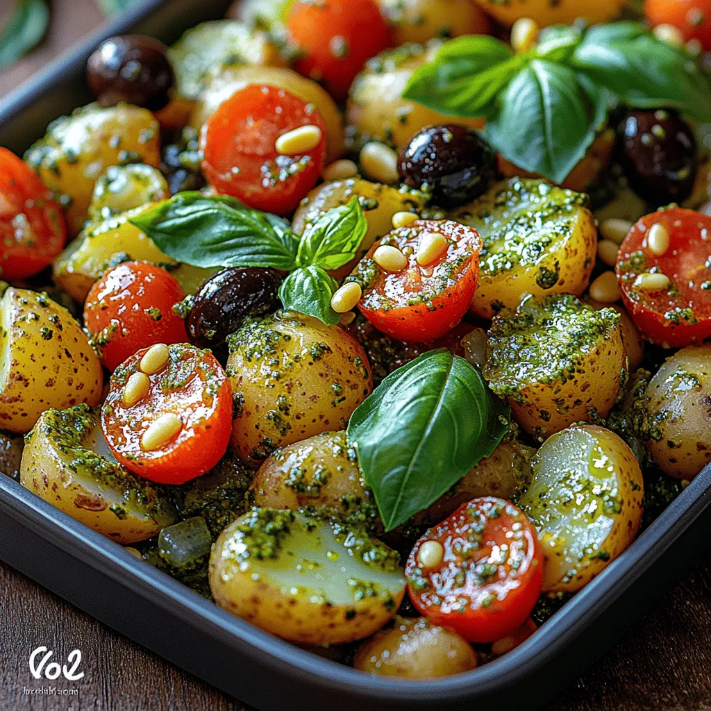 Die Auswahl der richtigen Zutaten ist entscheidend für den Geschmack und die Textur des Pesto Kartoffelsalats. Lassen Sie uns einen genaueren Blick auf die einzelnen Komponenten werfen und die Vorteile sowie die besonderen Eigenschaften der Zutaten näher beleuchten.
