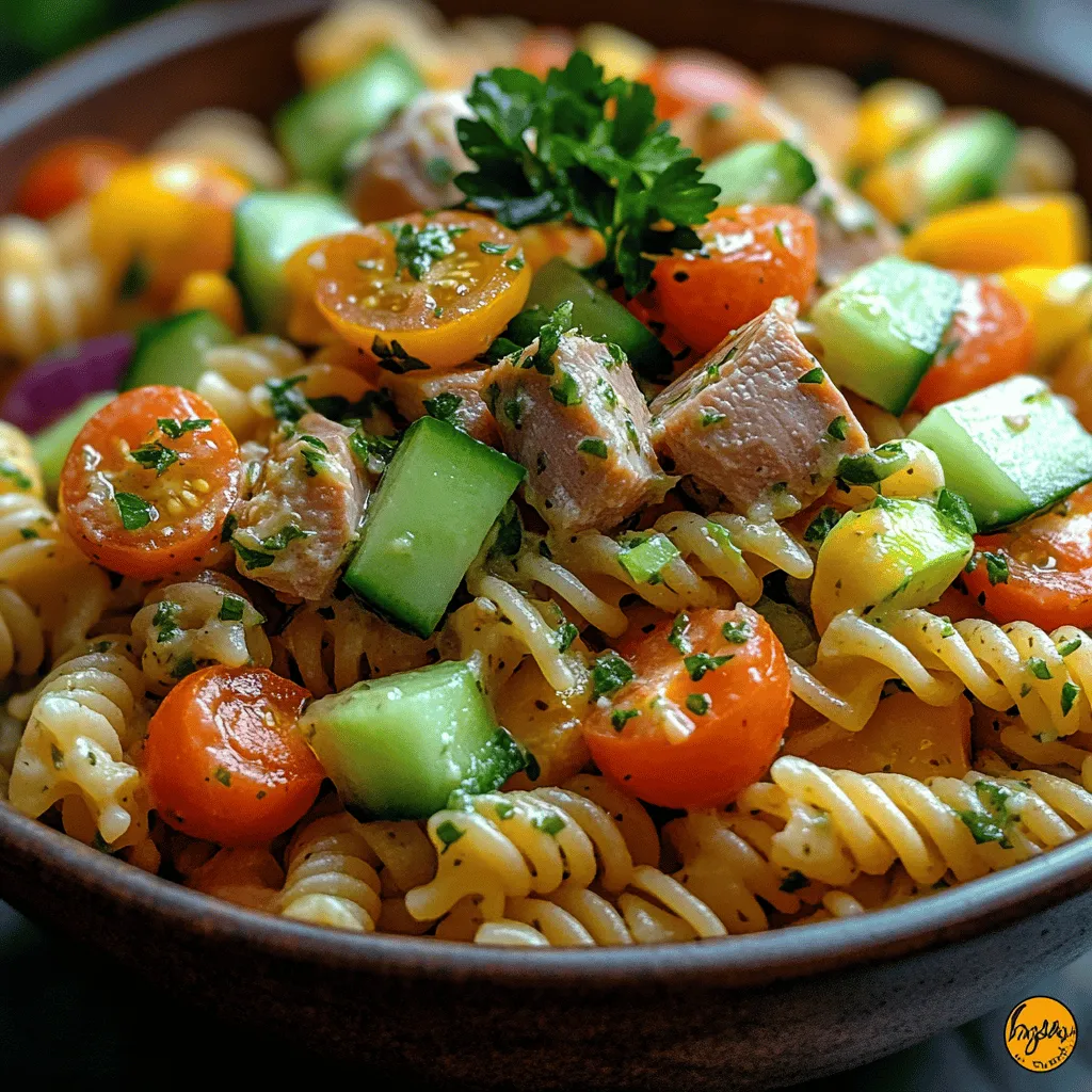 Die Auswahl der richtigen Zutaten ist entscheidend für den Geschmack und die Qualität Ihres Thunfisch-Pasta-Salats. Hier sind die Hauptbestandteile, die Sie benötigen: