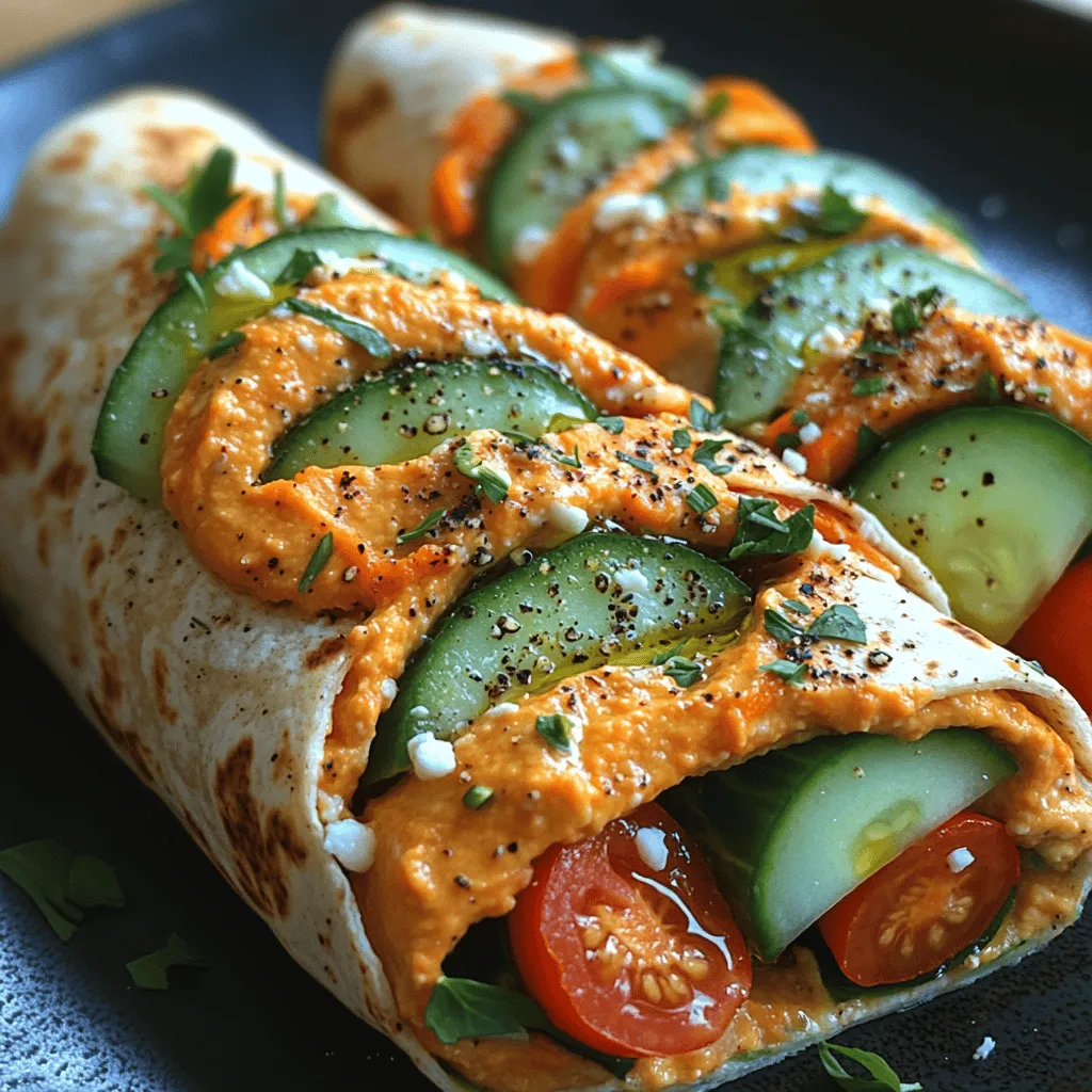 Die richtige Vorbereitung der Zutaten ist entscheidend für den Geschmack und die Frische Ihrer Wraps. Beginnen Sie damit, den Babyspinat gründlich zu waschen, um sicherzustellen, dass er sauber und frei von Schmutz ist. Schneiden Sie die Gurke in dünne Scheiben, damit sie sich gut im Wrap verteilen lässt. Die Cherrytomaten halbieren Sie, um sie leichter essen zu können und um ihren Saft freizusetzen. Wenn Sie sich für die Verwendung von Avocado entscheiden, schneiden Sie sie in dünne Spalten, die später leicht in den Wrap eingelegt werden können.