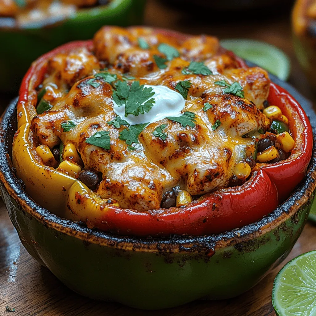 Scharfe Hähnchen-Fajita gefüllte Paprika sind nicht nur ein Gaumenschmaus, sondern auch eine besonders gesunde und bunte Variante eines klassischen Gerichts. Diese Kombination aus zartem Hähnchenfleisch, frischem Gemüse und aromatischen Gewürzen bietet ein überwältigendes Geschmackserlebnis. Die Paprika dienen als perfekte Hülle, die die Füllung umschließt und beim Backen eine köstliche Textur annimmt.