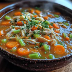 In der kalten Jahreszeit gibt es kaum etwas Besseres als eine warme, selbstgemachte Suppe, die nicht nur den Magen füllt, sondern auch das Herz wärmt. Diese schnelle Hühnchen-Nudelsuppe ist das perfekte Gericht für hektische Tage und bietet eine köstliche Möglichkeit, Reste zu verwerten. Egal, ob Sie nach einer nahrhaften Mahlzeit suchen, um sich nach einem langen Arbeitstag zu entspannen, oder ob Sie einfach nur etwas Warmes und Beruhigendes genießen möchten, diese Suppe ist die ideale Lösung.
