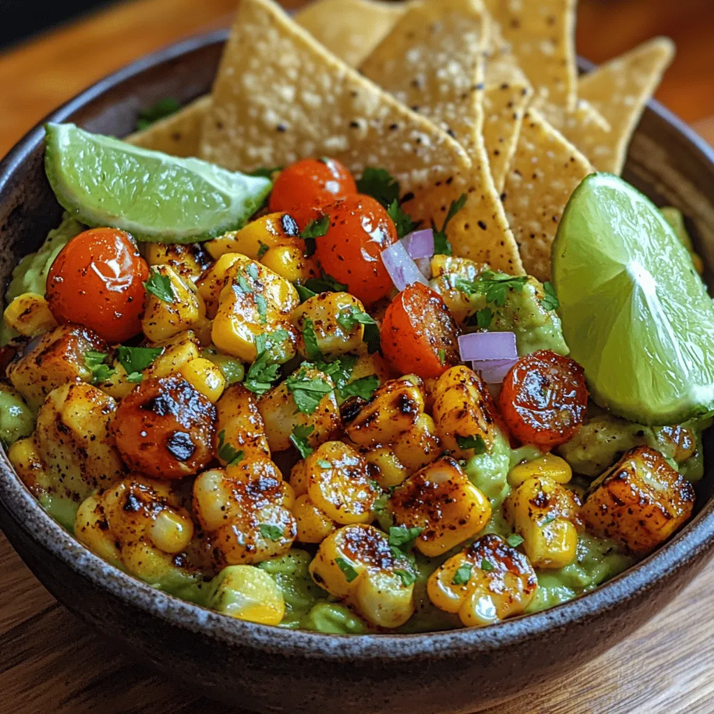 Der geröstete Mais-Avocado-Dip ist nicht nur ein einfacher Snack, sondern ein wahres Geschmackserlebnis, das sich perfekt für jede Zusammenkunft eignet – sei es für eine entspannte Grillparty, einen Filmabend zu Hause oder einfach als gesunde Beilage zu einem gemütlichen Abendessen. Diese köstliche Kombination aus frischen und gesunden Zutaten bietet nicht nur einen herzhaften Genuss, sondern ist auch nahrhaft und sättigend.