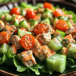 Der kalte Joghurt-Dill-Hühnchensalat ist eine erfrischende und gesunde Option für warme Tage oder als leichtes Mittagessen. In den heißen Sommermonaten sehnen wir uns oft nach leichten und erfrischenden Speisen, die nicht nur den Gaumen erfreuen, sondern auch nährstoffreich sind. Dieser Salat kombiniert zartes Hühnchen, cremigen griechischen Joghurt und frische Kräuter zu einem köstlichen Gericht, das sich perfekt für Picknicks, Grillabende oder einfach als schnelles Mittagessen eignet.