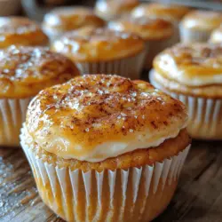 Wenn die Blätter sich verfärben und die kühle Luft die Tage ankündigt, ist es an der Zeit, sich in die Küche zu begeben und die Aromen des Herbstes zu genießen. Saisonale Rezepte spielen in dieser Zeit eine bedeutende Rolle, da sie nicht nur die frischen Zutaten der Saison hervorheben, sondern auch die Gemütlichkeit und Wärme vermitteln, die wir in den kälteren Monaten suchen. Ein außergewöhnliches Rezept, das diese Elemente perfekt vereint, sind die Gewürzten Kürbis-Creme-Käse-Muffins. Diese Muffins sind eine wahre Gaumenfreude und kombinieren den süßen, erdigen Geschmack von Kürbis mit einer cremigen Käsefüllung, die jedes Bisschen zu einem besonderen Erlebnis macht.
