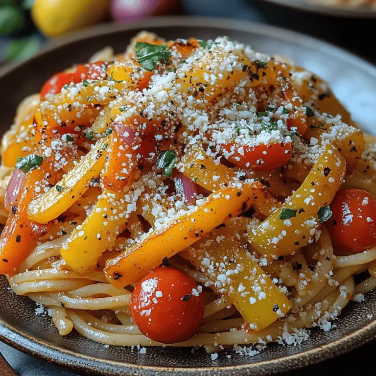 Für die Zubereitung der gerösteten Paprika Pasta-Mischung benötigen Sie folgende Hauptzutaten: