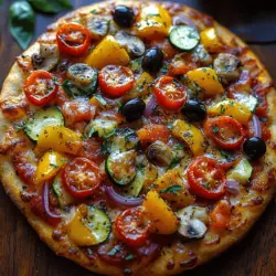 Die Auswahl der richtigen Zutaten ist entscheidend für den Geschmack und die gesundheitlichen Vorteile Ihrer Regenbogen Gemüse Pizza. Hier ist ein detaillierter Überblick über die einzelnen Komponenten, die diese Pizza so besonders machen.