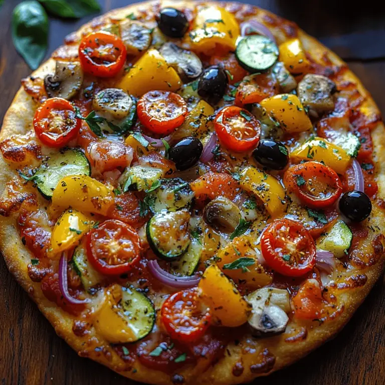 Die Auswahl der richtigen Zutaten ist entscheidend für den Geschmack und die gesundheitlichen Vorteile Ihrer Regenbogen Gemüse Pizza. Hier ist ein detaillierter Überblick über die einzelnen Komponenten, die diese Pizza so besonders machen.