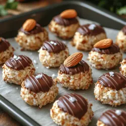 Um perfekte Almond Joy Kokosbällchen zu kreieren, ist es wichtig, die richtigen Zutaten zu wählen. Jede Zutat trägt zu dem einzigartigen Geschmack und der Textur bei, die diese Bällchen so besonders macht.