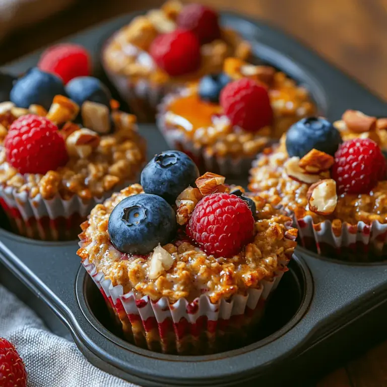 In den letzten Jahren hat sich der Trend zu gesunden Frühstücksoptionen rasant entwickelt, und Backoatmeal ist dabei an die Spitze gerückt. Diese kreative Kombination aus Haferflocken und verschiedenen Zutaten bietet eine nahrhafte und leckere Möglichkeit, den Tag zu beginnen. Die Beeren-Genuss Backoatmeal-Tassen sind nicht nur ein Genuss für den Gaumen, sondern auch ein wahres Power-Paket für den Körper. In diesem Artikel werden wir das Rezept für diese köstlichen Tassen im Detail vorstellen und die gesundheitlichen Vorteile der verwendeten Zutaten beleuchten.
