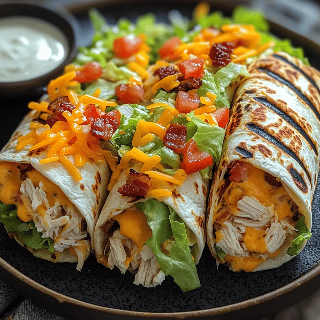Bevor wir in die Zubereitung der Herzhafte Hühnchen-Bacon-Ranch-Wraps eintauchen, schauen wir uns die Hauptzutaten an, die diese Wraps so unwiderstehlich machen.