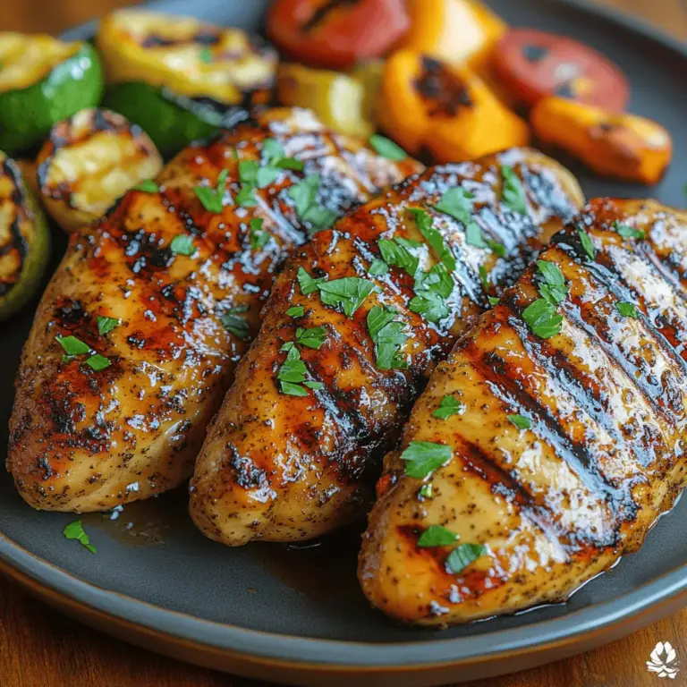 Um ein perfektes Ahorn-Senf Gegrilltes Hühnchen zuzubereiten, benötigen Sie die richtigen Zutaten. Hier ist ein Überblick über die Hauptbestandteile dieser köstlichen Marinade: