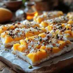 Wenn die Temperaturen steigen und die Sonne strahlt, ist es an der Zeit, sich mit köstlichen und erfrischenden Snacks zu verwöhnen. Tropische Geschmäcker und leichte Desserts sind die perfekte Kombination, um die Hitze zu bekämpfen und gleichzeitig den Gaumen zu erfreuen. Heute präsentieren wir Ihnen ein Rezept für gefrorenen Mango-Joghurt-Bark, das nicht nur einfach zuzubereiten ist, sondern auch eine Vielzahl an Nährstoffen und Aromen in jedem Bissen bietet.