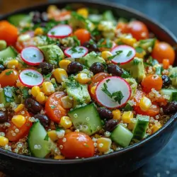Quinoa ist ein wahres Superfood, das voller Proteine, Ballaststoffe und essentieller Aminosäuren steckt. Anders als viele andere Getreidesorten ist Quinoa glutenfrei und bietet eine hervorragende Basis für unsere Power-Bowls. Es ist reich an Magnesium, Eisen und B-Vitaminen und unterstützt somit die allgemeine Gesundheit. Darüber hinaus hat Quinoa einen milden, nussigen Geschmack, der hervorragend mit den frischen Zutaten der Bowl harmoniert.