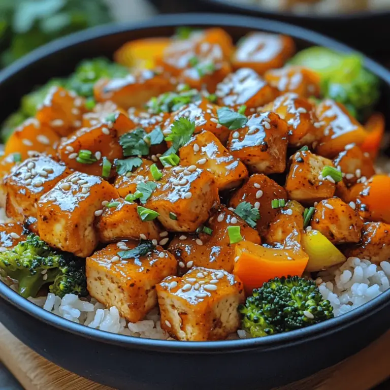 In der heutigen Zeit, in der pflanzliche Ernährung immer mehr an Bedeutung gewinnt, sind Rezepte wie die Pikante Knoblauch-Tofu-Schalen nicht nur ein Genuss für den Gaumen, sondern auch eine hervorragende Wahl für eine gesunde Lebensweise. Dieses Gericht kombiniert proteinreichen Tofu mit einer Vielzahl von frischen Gemüsesorten und aromatischen Gewürzen, um ein nahrhaftes und schmackhaftes Essen zu kreieren. Ob für ein schnelles Abendessen unter der Woche oder ein besonderes Wochenende, diese Tofu-Schalen bieten eine wunderbare Möglichkeit, die Vorteile einer pflanzlichen Ernährung zu genießen.