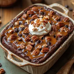 Bevor wir mit der Zubereitung beginnen, werfen wir einen Blick auf die Zutaten, die für unseren gooey Karamell Turtle Poke Cake benötigt werden. Jede Zutat hat ihre eigene Rolle und trägt zum Gesamtgeschmack und der Textur des Kuchens bei.