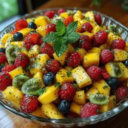 Fruit salads have long held a special place in our culinary hearts, celebrated for their vibrant colors, refreshing flavors, and health benefits. They are not only a feast for the eyes but also a nutritious addition to any meal, making them a popular choice for breakfast, snacks, or even dessert. The versatility of fruit salads allows them to shine at any occasion, whether it’s a summer barbecue, a holiday gathering, or a simple family dinner.