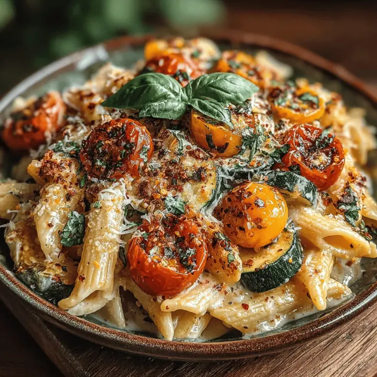 Willkommen zu unserem Rezept für cremige Zucchini-Tomaten-Pasta! Dieses Gericht ist nicht nur ein Augenschmaus, sondern auch eine wunderbare Möglichkeit, frisches Gemüse in Ihre Ernährung zu integrieren. Die Kombination aus zarten Zucchini, saftigen Kirschtomaten und einer cremigen Sauce aus Schlagsahne und Parmesan sorgt für ein harmonisches Geschmackserlebnis, das sowohl Pasta-Liebhaber als auch gesundheitsbewusste Esser begeistern wird.