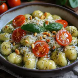 In der heutigen schnelllebigen Welt suchen viele Menschen nach Möglichkeiten, köstliche, hausgemachte Gerichte zuzubereiten, die nicht nur gut schmecken, sondern auch gesund sind. Die Bedeutung von hausgemachten Rezepten kann nicht genug betont werden: Sie bieten die Möglichkeit, frische Zutaten zu verwenden, die Kontrolle über die Zutatenliste zu haben und gleichzeitig die Freude am Kochen zu erleben. Eines der besten Rezepte, das diese Aspekte perfekt vereint, sind die Himmlischen Cremigen Basilikum Pesto Gnocchi. Dieses Gericht ist nicht nur einfach zuzubereiten, sondern auch ein Fest für die Sinne, das mit seinem intensiven Geschmack und der cremigen Textur begeistert.