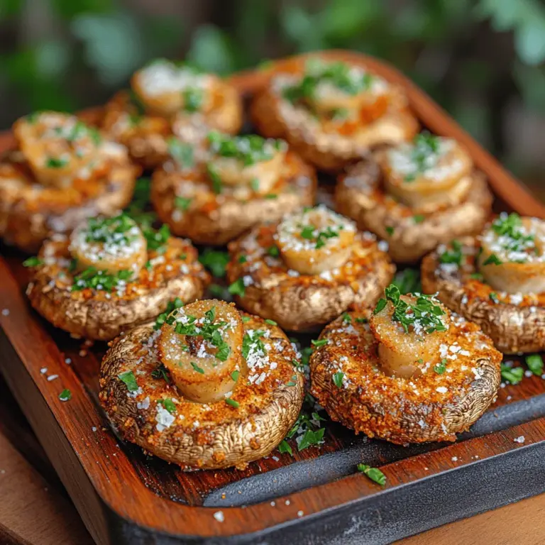 Willkommen in der Welt der köstlichen und gesunden Snacks! In diesem Rezept präsentieren wir Ihnen die knusprigen Knoblauch-Pilze aus der Luftfritteuse – eine wunderbare Mischung aus Geschmack, Textur und Nährstoffen. Diese Pilze sind nicht nur einfach zuzubereiten, sondern auch eine hervorragende Ergänzung zu Ihrer ausgewogenen Ernährung. Ob als Vorspeise, Beilage oder einfach als Snack für zwischendurch – sie werden sicherlich jeden Gaumen erfreuen.