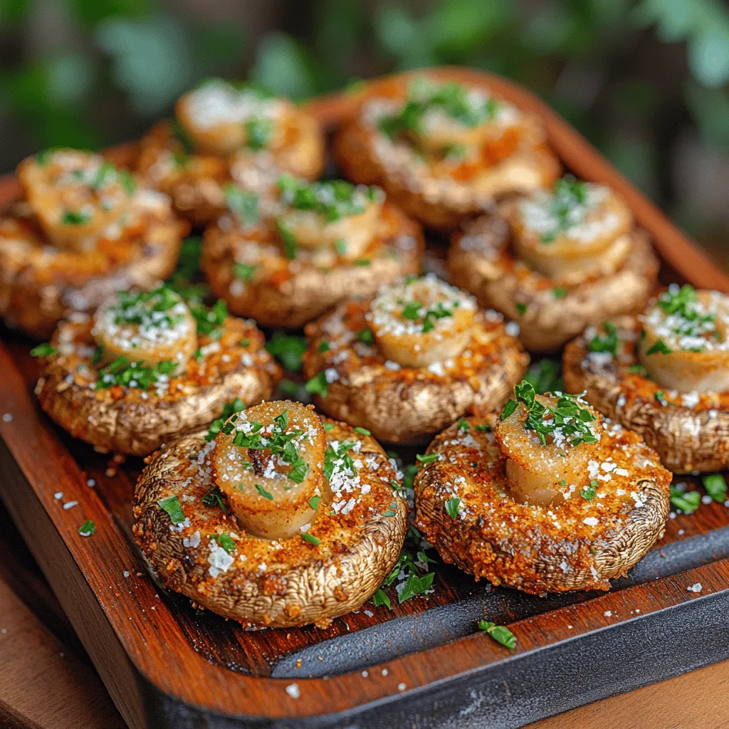 Willkommen in der Welt der köstlichen und gesunden Snacks! In diesem Rezept präsentieren wir Ihnen die knusprigen Knoblauch-Pilze aus der Luftfritteuse – eine wunderbare Mischung aus Geschmack, Textur und Nährstoffen. Diese Pilze sind nicht nur einfach zuzubereiten, sondern auch eine hervorragende Ergänzung zu Ihrer ausgewogenen Ernährung. Ob als Vorspeise, Beilage oder einfach als Snack für zwischendurch – sie werden sicherlich jeden Gaumen erfreuen.