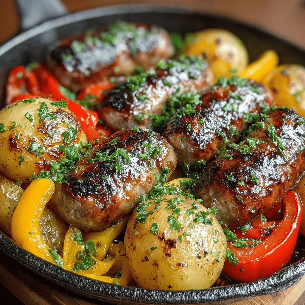 Die Kombination aus Würstchen und Gemüse hat eine lange Tradition in der deutschen Küche. Sie ist nicht nur einfach zuzubereiten, sondern bietet auch eine Vielzahl an Variationen. In diesem Rezept setzen wir auf italienische Würstchen, die für ihr würziges Aroma bekannt sind. Die Kombination mit buntem Paprika und den zarten Babykartoffeln sorgt für eine harmonische Geschmacksbalance und ein ansprechendes Farbspiel auf dem Teller. Dieses Gericht ist nicht nur ein Genuss für den Gaumen, sondern auch für das Auge.