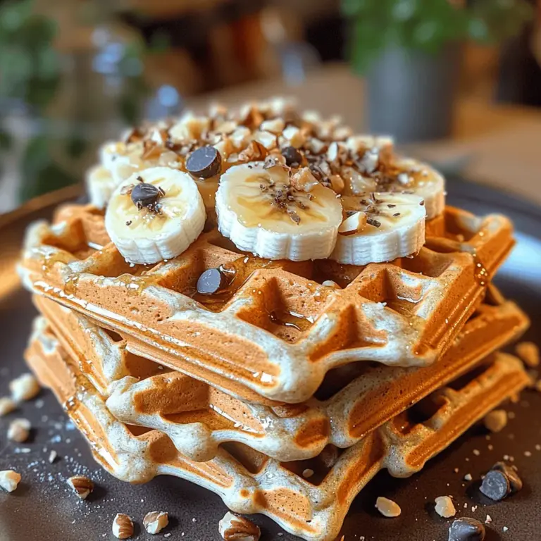 Willkommen zu einem köstlichen Rezept, das nicht nur den Gaumen erfreut, sondern auch eine ausgewogene Ernährung unterstützt: Fluffige Erdnussbutter-Protein-Waffeln! Diese Waffeln sind die perfekte Kombination aus Geschmack und Nährstoffen – ideal für ein gesundes Frühstück oder einen Snack zwischendurch. Sie sind nicht nur leicht zuzubereiten, sondern auch voller gesunder Zutaten, die dir Energie für den Tag geben.
