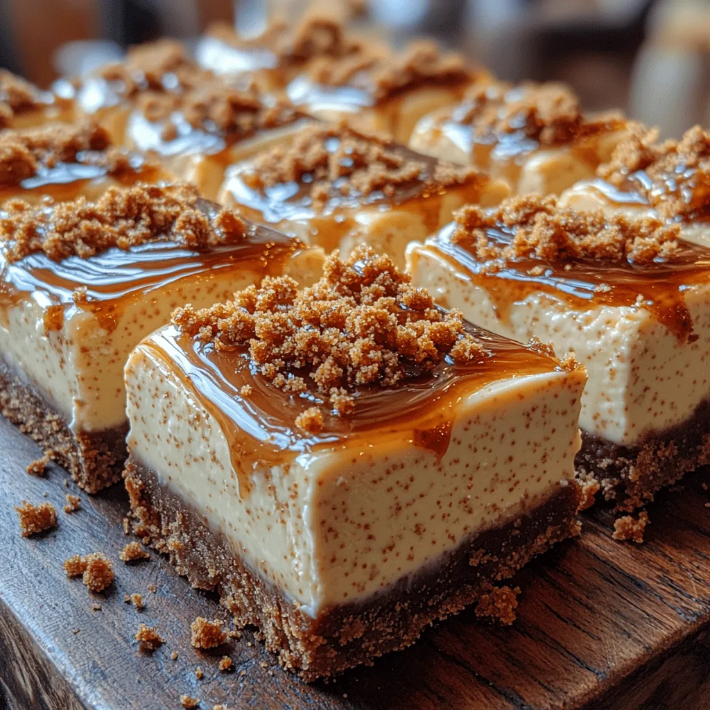 Wenn Sie auf der Suche nach einem Dessert sind, das sowohl köstlich als auch dekadent ist, dann sind die Biscoff-Käsekuchen-Riegel genau das Richtige für Sie. Diese Riegel vereinen die cremige Textur eines klassischen Käsekuchens mit dem einzigartigen Geschmack der berühmten Biscoff-Kekse und dem dazugehörigen Aufstrich. Die Kombination aus süßem Keksboden, einer samtigen Käsekuchenfüllung und einem köstlichen Topping macht sie zu einem unwiderstehlichen Genuss, der bei jedem Anlass begeistert.