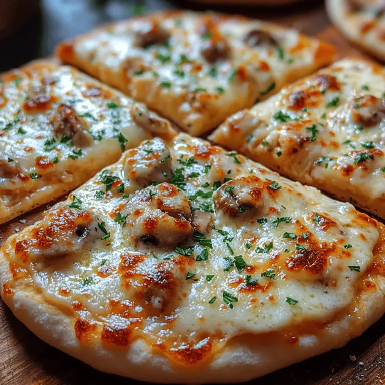 Das cremige Knoblauch-Alfredo-Fladenbrot ist nicht nur eine köstliche Wahl für ein schnelles Abendessen, sondern auch ein wunderbares Gericht für gesellige Zusammenkünfte oder gemütliche Filmabende. Diese italienisch inspirierte Speise kombiniert die klassische Alfredo-Sauce mit dem knusprigen Genuss von Fladenbrot und bietet so eine harmonische Verbindung von Aromen und Texturen. In diesem Artikel werden wir die Bedeutung dieser leckeren Kreation, die verschiedenen Varianten und die Zubereitung im Detail erkunden.