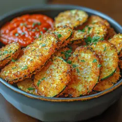 Zucchini sind nicht nur gesund, sondern auch unglaublich vielseitig in der Küche einsetzbar. Diese knusprigen würzigen Zucchini-Pommes aus der Heißluftfritteuse sind eine köstliche und gesunde Alternative zu herkömmlichen Pommes Frites. Sie eignen sich perfekt als Snack, Beilage oder sogar als Hauptgericht für alle, die eine leichtere und schmackhafte Option suchen. Durch die Verwendung einer Heißluftfritteuse wird das Frittieren mit weniger Öl ermöglicht, was die Zucchini-Pommes nicht nur knusprig, sondern auch wesentlich gesünder macht.