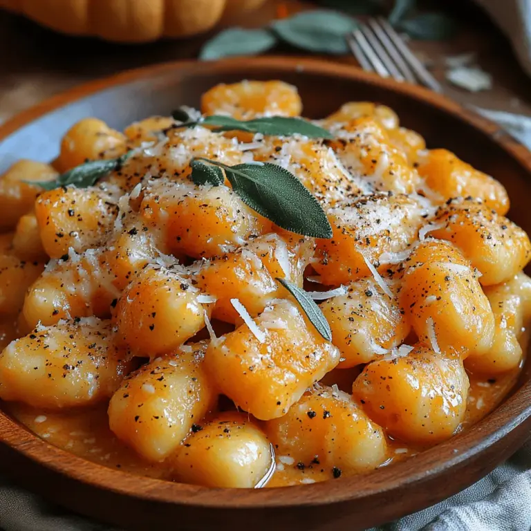 Cremige Butternut-Kürbis-Gnocchi sind nicht nur eine kulinarische Umarmung an kalten Herbsttagen, sondern auch ein wahres Fest der Aromen und Texturen. Dieses Gericht hat in der modernen Küche an Beliebtheit gewonnen, da es die Süße des Butternut-Kürbisses mit einer reichhaltigen, cremigen Sauce kombiniert, die jeden Bissen zu einem Genuss macht. Die Kombination aus frischem Gemüse, Käse und aromatischen Kräutern sorgt dafür, dass dieses Rezept sowohl gesund als auch schmackhaft ist.