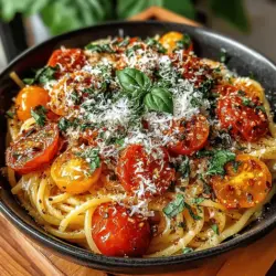 Die frische und geschmackvolle No-Cook Tomaten-Pasta ist ein ideales Gericht für alle, die sich eine köstliche Mahlzeit ohne großen Aufwand wünschen. In nur 15 Minuten zubereitet, kombiniert dieses Rezept die Aromen sonnengereifter Kirschtomaten, aromatischer Kräuter und hochwertigem Olivenöl zu einer leichten und erfrischenden Pasta. Während die meisten Pastagerichte auf Kochprozesse angewiesen sind, bringen wir hier eine kreative Interpretation auf den Tisch, die perfekt für heiße Sommertage oder schnelle Abendessen geeignet ist.