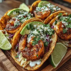 In der heutigen Zeit, in der gesunde Ernährung und schmackhafte Gerichte oft Hand in Hand gehen, ist es wichtig, Rezepte zu finden, die beides erfüllen. Tacos sind nicht nur ein beliebtes Street-Food, sondern auch eine hervorragende Möglichkeit, kreative und gesunde Zutaten zu kombinieren. Unsere Würzigen Cajun-Garnelen-Tacos sind ein perfektes Beispiel für ein Gericht, das leicht zuzubereiten ist und gleichzeitig explodierende Aromen bietet. Mit saftigen Garnelen, einer würzigen Cajun-Marinade und frischen Zutaten sind diese Tacos ideal für ein Familienessen oder besondere Anlässe. Lassen Sie uns gemeinsam in die Welt der Aromen und Texturen eintauchen.