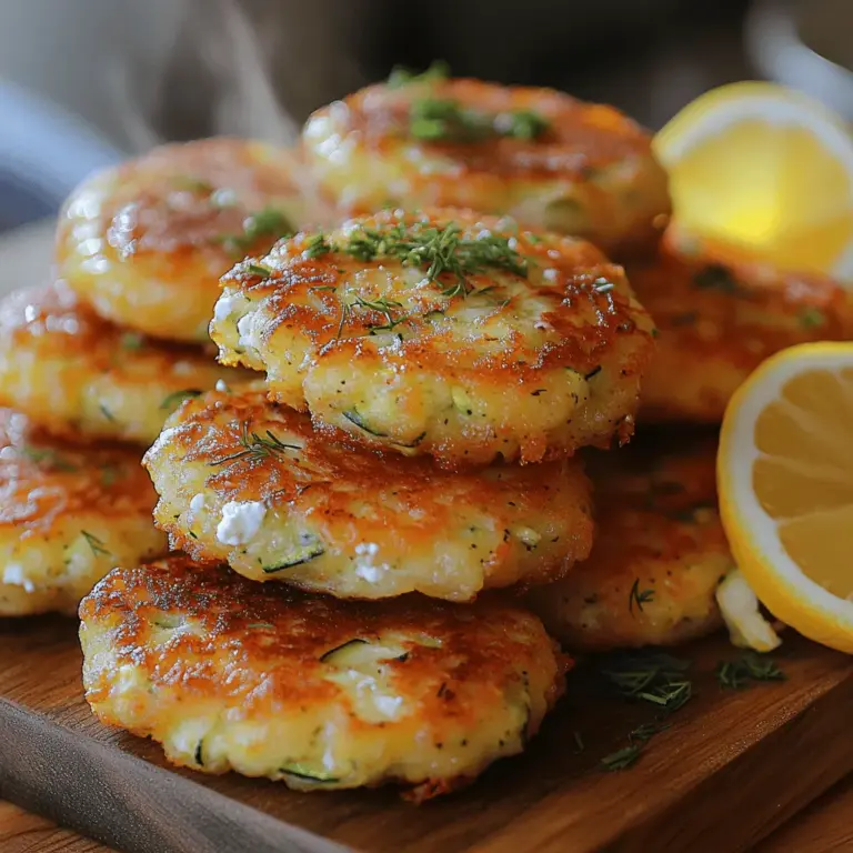 Crispy Feta Zucchini Fritters sind nicht nur ein Genuss für den Gaumen, sondern auch ein wunderbares Beispiel für die kreative Nutzung von Zucchini in der modernen Küche. Diese frittierten Köstlichkeiten kombinieren die frische der Zucchini mit dem salzigen, aromatischen Geschmack von Feta-Käse und sind perfekt als Vorspeise, Snack oder leichtes Hauptgericht. In der kulinarischen Welt sind Zucchini-Fritters besonders beliebt, da sie vielseitig sind und sich leicht an verschiedene Geschmäcker und diätetische Bedürfnisse anpassen lassen.