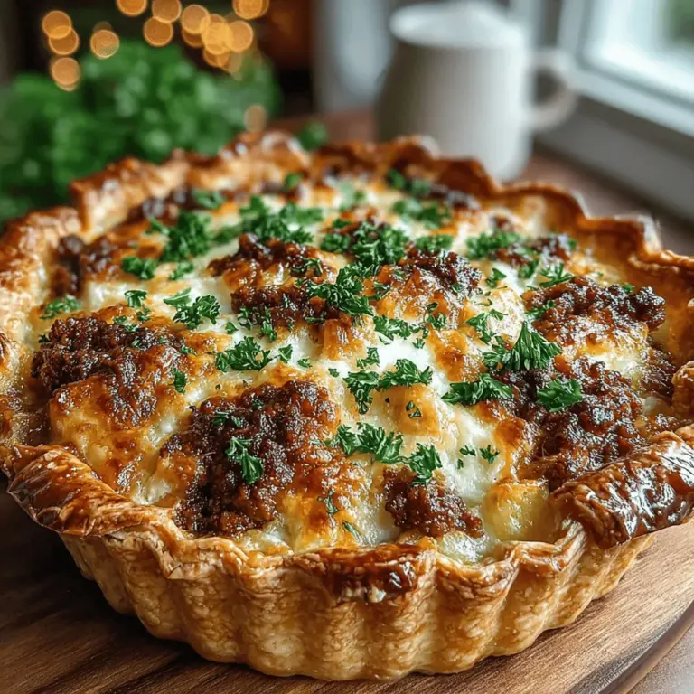 Rustikale Rinder- und Kartoffeltörtchen sind ein wahrer Genuss für alle Liebhaber herzhafter, traditioneller Küche. Dieses Gericht vereint zartes Rinderhackfleisch mit schmackhaften Kartoffeln und Gemüse in einer knusprigen Teighülle. Perfekt für ein gemütliches Familienessen oder als sättigende Mahlzeit für Gäste, erfreuen sich diese Törtchen großer Beliebtheit. Sie sind nicht nur einfach zuzubereiten, sondern auch eine hervorragende Möglichkeit, frische und saisonale Zutaten zu nutzen.