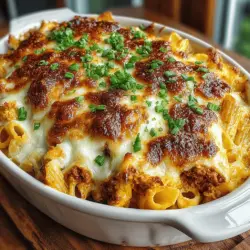 Der cremige Buffalo-Hühnchen-Pasta-Auflauf ist nicht nur ein köstliches Gericht, sondern auch eine geliebte Kombination aus Komfort und Geschmack, die in vielen Haushalten immer beliebter wird. Die Kombination aus zartem Hähnchen, würziger Buffalo-Sauce und reichhaltigem Käse sorgt für ein geschmackliches Erlebnis, das sowohl Erwachsene als auch Kinder begeistert. Besonders beliebt ist dieses Rezept bei geselligen Anlässen, sei es ein Familienessen oder ein gemeinsames Potluck mit Freunden. Die Vielseitigkeit des Auflaufs macht ihn zu einer idealen Wahl für jede Gelegenheit.