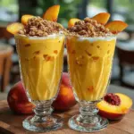 Der Pfirsich-Paradies-Cobbler-Smoothie ist nicht nur ein Genuss für den Gaumen, sondern auch ein wahres Fest für die Sinne. In den warmen Sommermonaten erfreuen sich viele Menschen an erfrischenden und gesunden Getränken, die nicht nur köstlich schmecken, sondern auch nahrhaft sind. Dieses Rezept vereint die Süße reifer Pfirsiche mit cremigem Joghurt und gesunden Haferflocken, was es zu einem idealen Frühstück oder Snack macht. Die Kombination von Aromen und Texturen in diesem Smoothie wird Sie sofort in Urlaubsstimmung versetzen.
